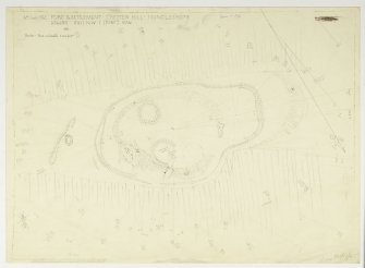 Plane-table Survey: Fort and Settlement, Chester Hill, Hundleshope