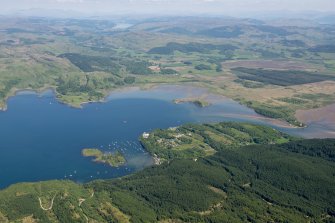 Oblique aerial view.