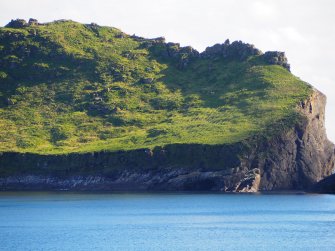 General view of lazy beds on Dun