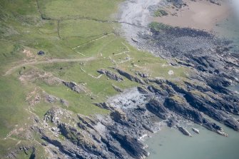 Oblique aerial view.