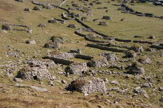 View of cleitean and enclosures