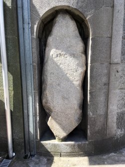 View of the Lang Stone.
