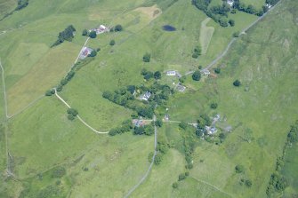 Oblique aerial view.