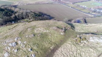 Oblique aerial view