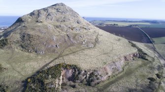 Oblique aerial view