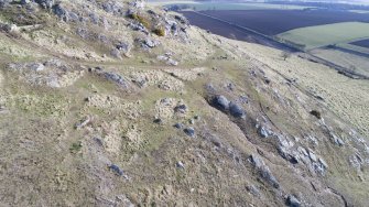 Oblique aerial view