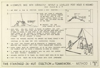 The Standard 24 Hut: Description and method of erection booklet. Page 8
