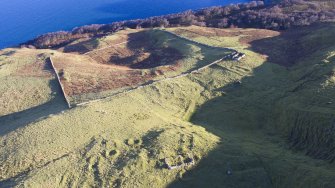 Oblique aerial view