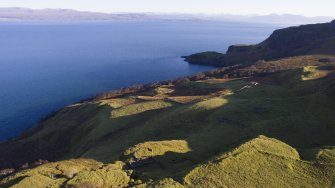 Oblique aerial view