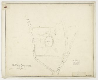 Plan of Peel of Gargunnock.
