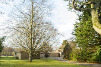 Driveway to the house from south east.