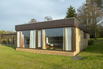 Pavilion wing from south west.