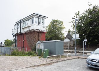 General view of Signal Box from north.