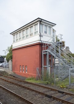 View of Signal Box from south west.