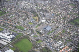 Oblique aerial view.