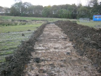 Excavation, General view of trench, Craigpark Quarry, Ratho, Edinburgh