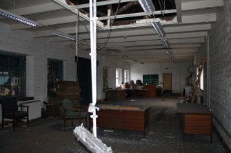 Historic building recording, Room 11, General view from SWW, 24-26 West Harbour Road, Edinburgh