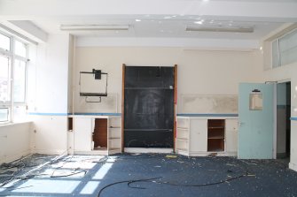 Historic building recording, Room 1/10, General view from E, Ainslie Park High School and (later) Telford College, Pilton, Edinburgh