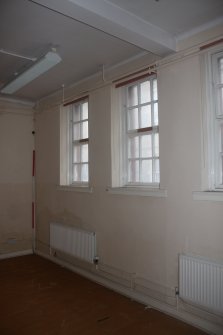 Historic building recording, No 5 (former post office), Room 0/2, general view from N, 4-5 West Park Place, Edinburgh