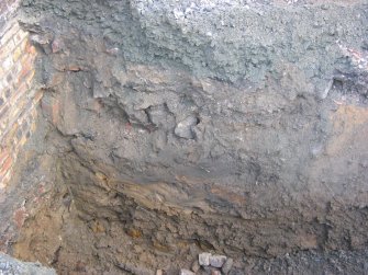 Archaeological evaluation, Trench post-excavation, 4-5 West Park Place, Edinburgh