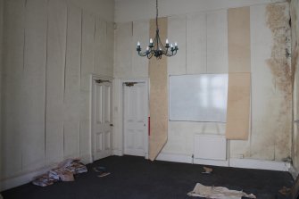 Historic building recording, Room 0/2, General view from NW, Lutton Court, Edinburgh