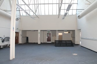 Historic building recording, Room 0/8, General view of main area from S, Lutton Court, Edinburgh
