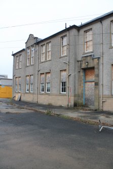 Historic building recording, SE elevation, General view of SW end from E, Curriehill Primary School, 209 Lanark Road West, Currie