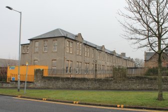 Historic building recording, SE elevation, General view from S, Curriehill Primary School, 209 Lanark Road West, Currie