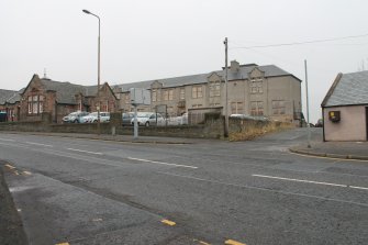 Historic building recording, SE elevation, General view from E, Curriehill Primary School, 209 Lanark Road West, Currie