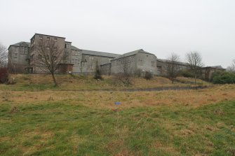 Historic building recording, NE elevation, General view from N, Curriehill Primary School, 209 Lanark Road West, Currie