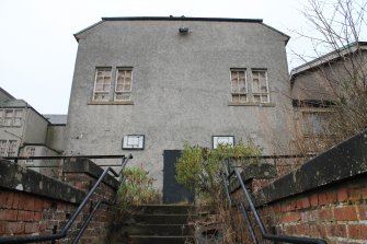 Historic building recording, NE elevation, General view from NW, Curriehill Primary School, 209 Lanark Road West, Currie