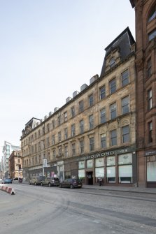 View of York Street frontage from north. 