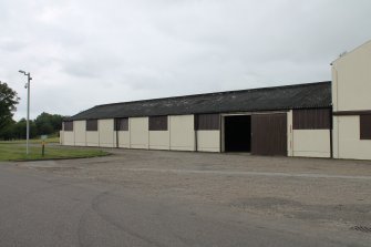 Historic building recording, Farm Buildings, General view from E, Macallan Distillery