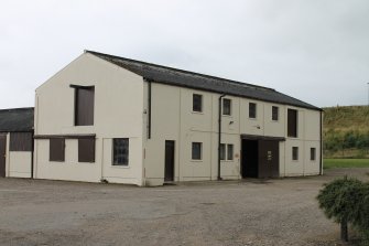 Historic building recording, Farm Buildings, General view from E, Macallan Distillery
