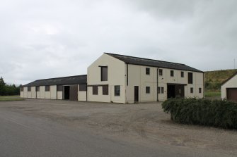 Historic building recording, Farm Buildings, General view from NEE, Macallan Distillery