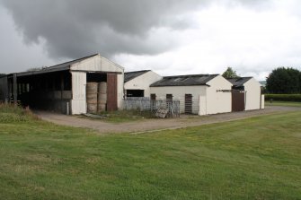 Historic building recording, Farm Buildings, General view from NW, Macallan Distillery
