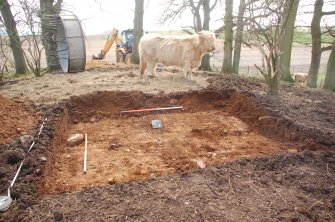 Archaeological Evaluation photograph, Lower Gauls Barrow,