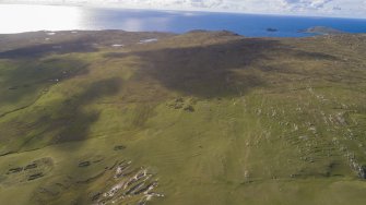 Oblique aerial view