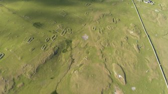 Oblique aerial view