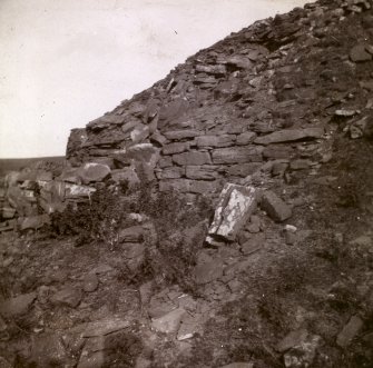 Photograph, exterior view of Kilminster Broch (mound).