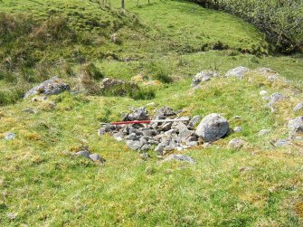 Walkover survey, Site 3, Structure 3 from N, Kenknock Hydro-Electric Scheme, Glen Lyon