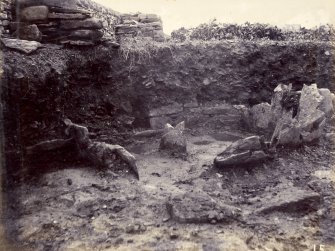 Photograph, interior of Keiss White Broch.