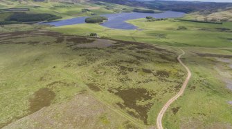 Oblique aerial view