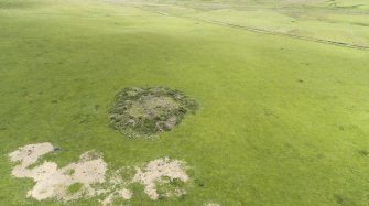 Oblique aerial view