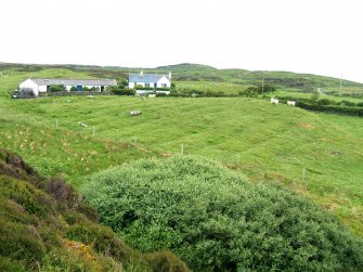 Walkover survey, Site 21, Lazy beds at Carn Nan Coileach from E, Overhead Line Refurbishment and Interconnectors, Isle of Islay