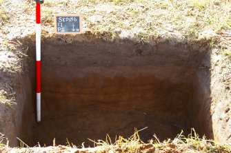 Excavation, Post-excavation test pit 2, Macharioch, Argyll, 2006