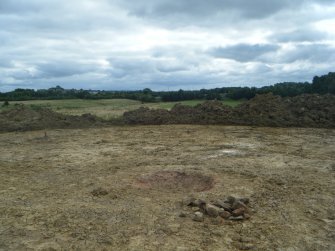 Archaeological excavation, General site shot from NE, Darnley Mains