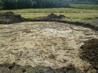 Archaeological excavation, General site shot from W, Darnley Mains