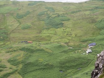 General view over the ruins of Five Pennies, facing W. 