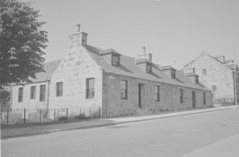 127-129 (left-right) High Street, Grantown-on-Spey parish, Badenoch and Strathspey, Highland